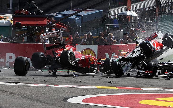 Ranking The 10 Most Crash-Prone F1 Drivers In History